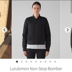 Lululemon Non-Stop Bomber *Reversible